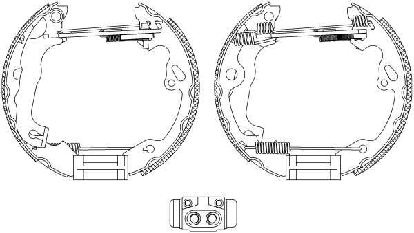 Jeu de mâchoires de frein Shoe Kit Pro