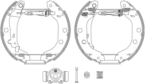 Jeu de mâchoires de frein Shoe Kit Pro