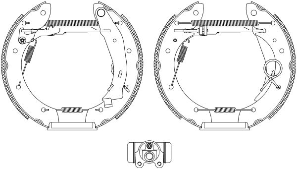 Jeu de mâchoires de frein Shoe Kit Pro