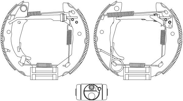 Jeu de mâchoires de frein Shoe Kit Pro