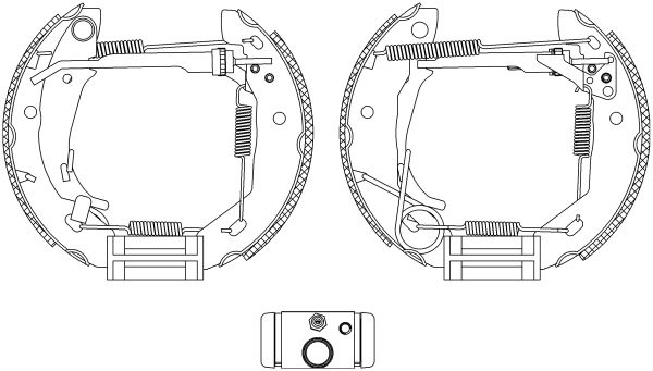 Jeu de mâchoires de frein Shoe Kit Pro