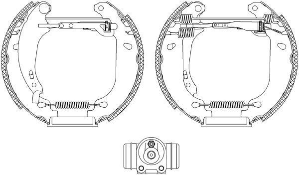 Jeu de mâchoires de frein Shoe Kit Pro