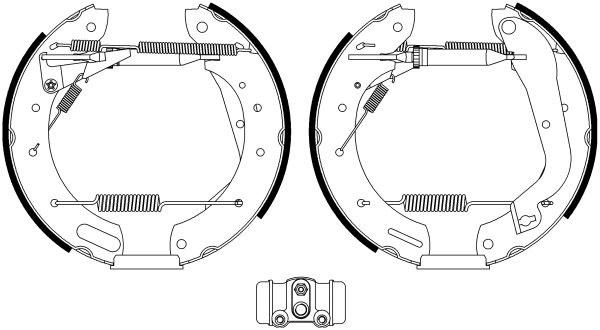 Jeu de mâchoires de frein Shoe Kit Pro