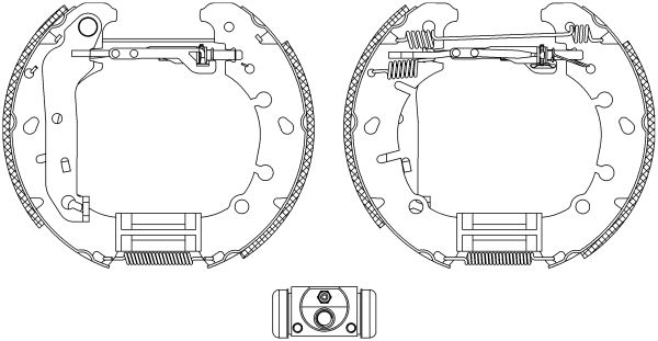 Jeu de mâchoires de frein Shoe Kit Pro