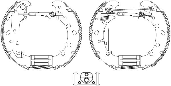 Jeu de mâchoires de frein Shoe Kit Pro