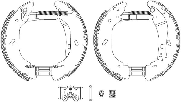 Jeu de mâchoires de frein Shoe Kit Pro