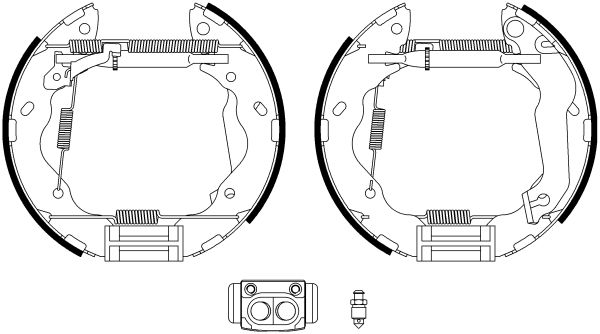 Jeu de mâchoires de frein Shoe Kit Pro