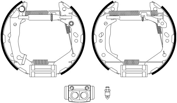 Jeu de mâchoires de frein Shoe Kit Pro