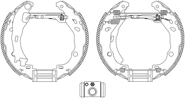 Jeu de mâchoires de frein Shoe Kit Pro