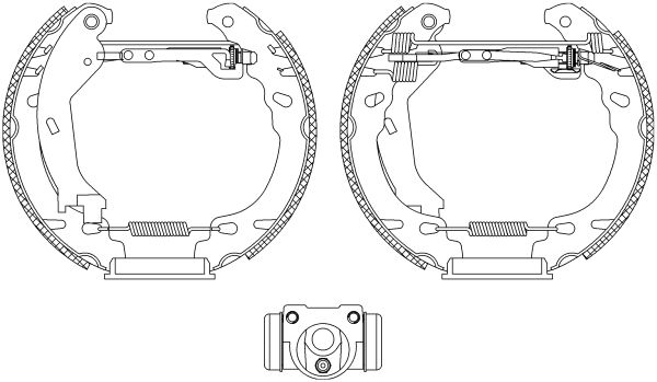 Jeu de mâchoires de frein Shoe Kit Pro