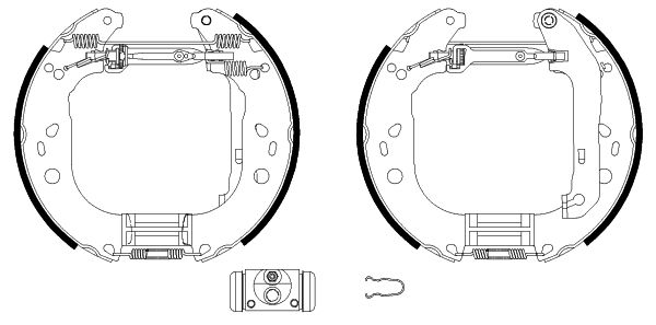 Jeu de mâchoires de frein Shoe Kit Pro