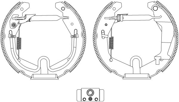 Jeu de mâchoires de frein Shoe Kit Pro