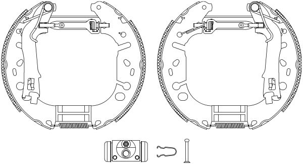 Jeu de mâchoires de frein Shoe Kit Pro