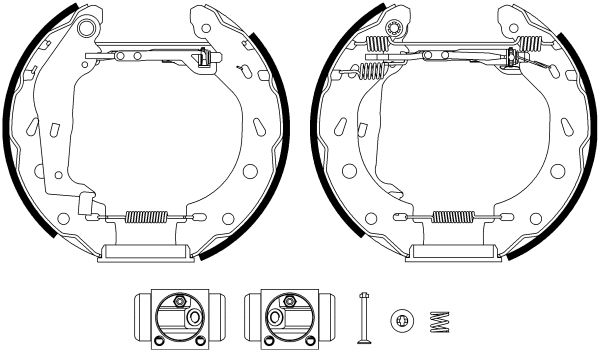 Jeu de mâchoires de frein Shoe Kit Pro