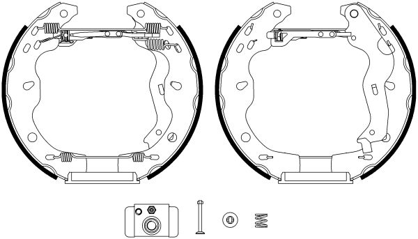 Jeu de mâchoires de frein Shoe Kit Pro