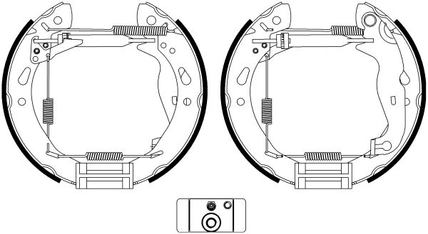 Jeu de mâchoires de frein Shoe Kit Pro