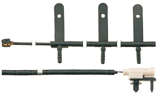 Contact d'avertissement, usure des plaquettes de frein