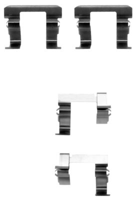 Kit d'accessoires, plaquette de frein à disque