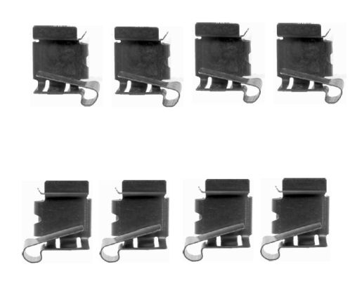 Kit d'accessoires, plaquette de frein à disque