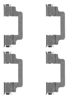 Kit d'accessoires, plaquette de frein à disque