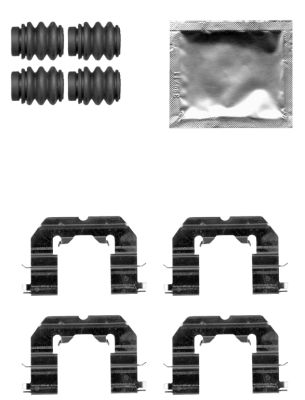 Kit d'accessoires, plaquette de frein à disque