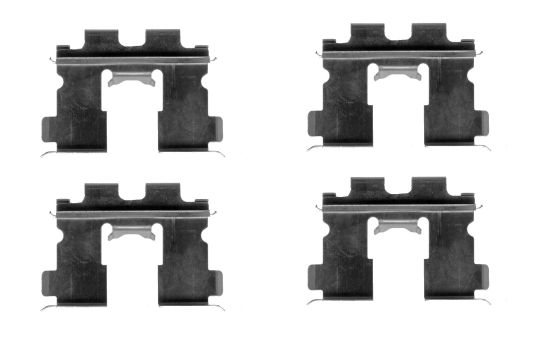 Kit d'accessoires, plaquette de frein à disque