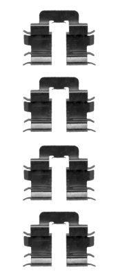 Kit d'accessoires, plaquette de frein à disque