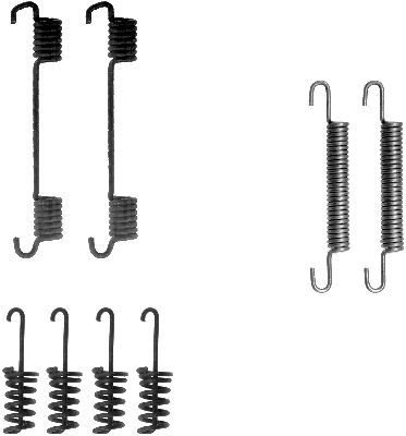 Kit d'accessoires, mâchoires de frein de stationnement