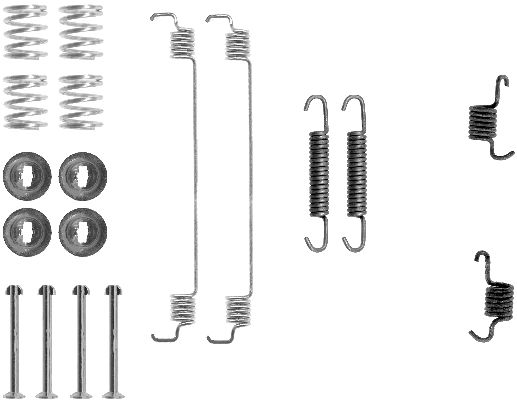 Kit d'accessoires, mâchoire de frein