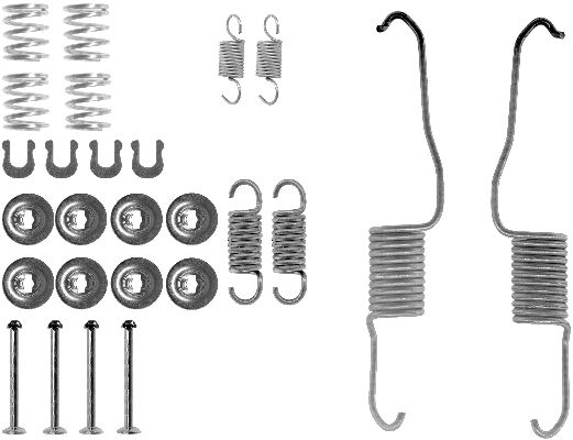 Kit d'accessoires, mâchoire de frein