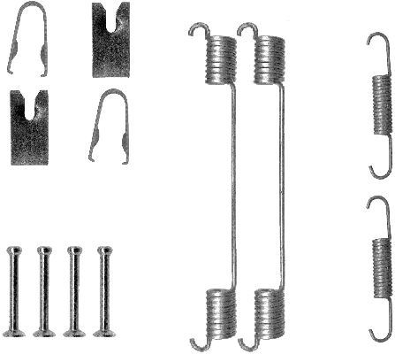 Kit d'accessoires, mâchoire de frein