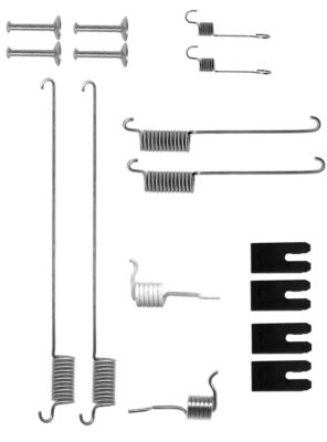 Kit d'accessoires, mâchoire de frein