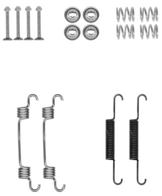 Kit d'accessoires, mâchoires de frein de stationnement