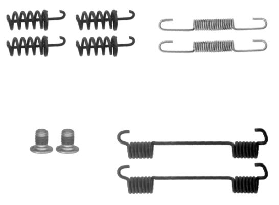 Kit d'accessoires, mâchoires de frein de stationnement