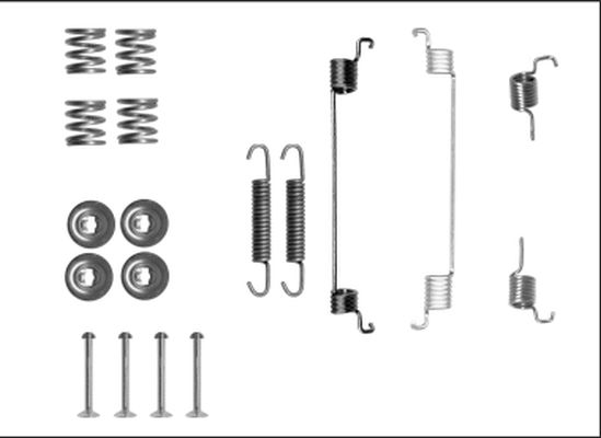 Kit d'accessoires, mâchoire de frein