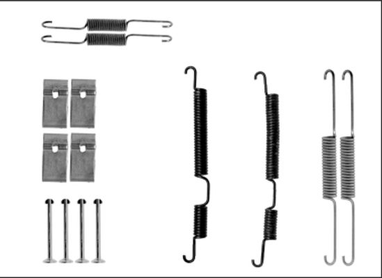 Kit d'accessoires, mâchoire de frein