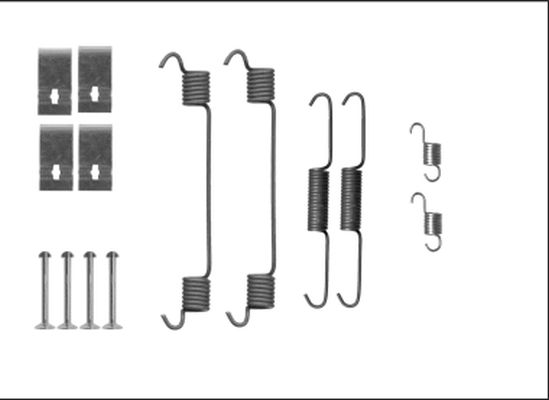 Kit d'accessoires, mâchoire de frein