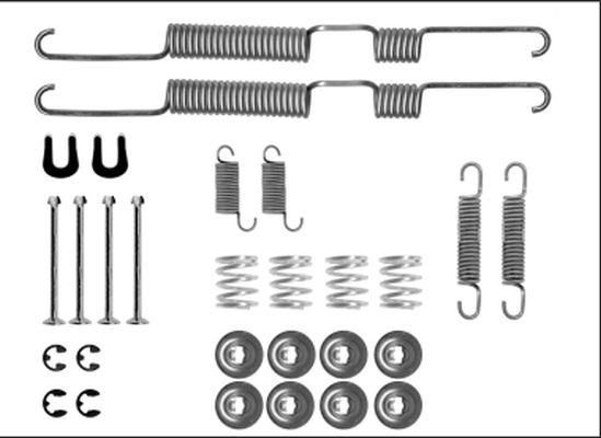 Kit d'accessoires, mâchoire de frein