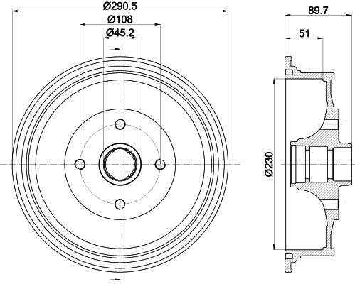 Tambour de frein