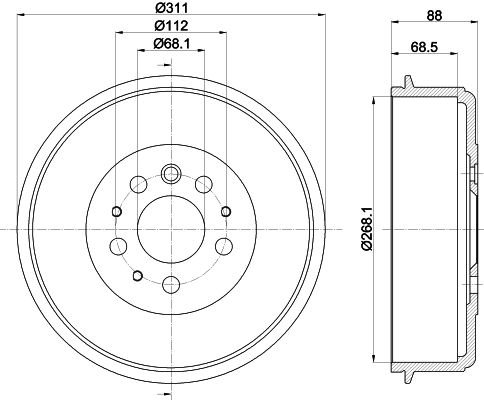 Tambour de frein