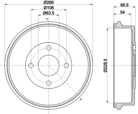 Tambour de frein