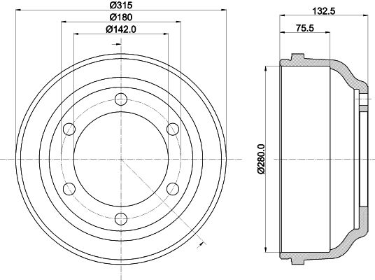 Tambour de frein