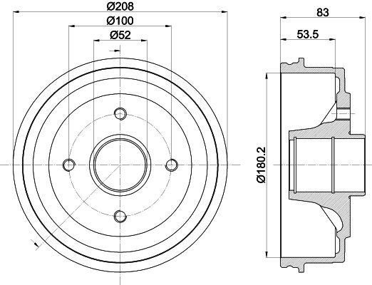 Tambour de frein