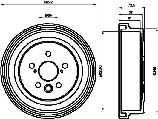 Tambour de frein