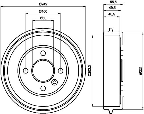 Tambour de frein