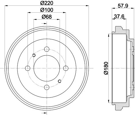 Tambour de frein