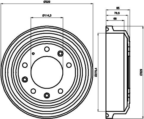 Tambour de frein