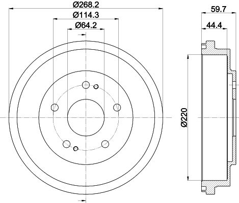 Tambour de frein