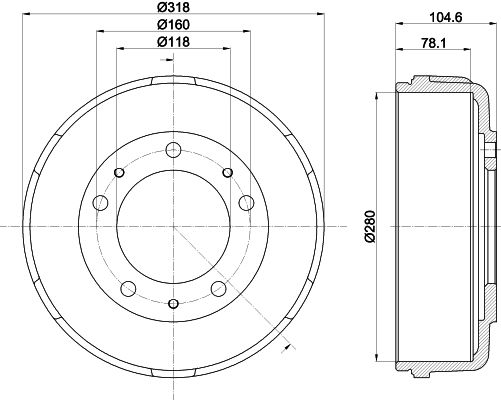 Tambour de frein