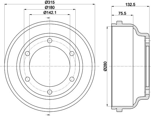 Tambour de frein